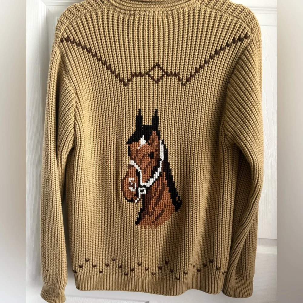 Vintage Anthropologie Cowichan Horse Lodge Cardigan - Picture 5 of 7